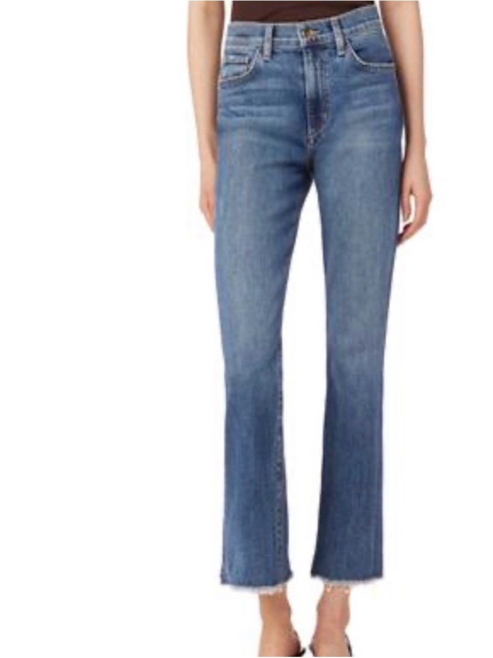 Joe's High-Rise Women’s Cropped Callie Boot Cut Jeans, size 24